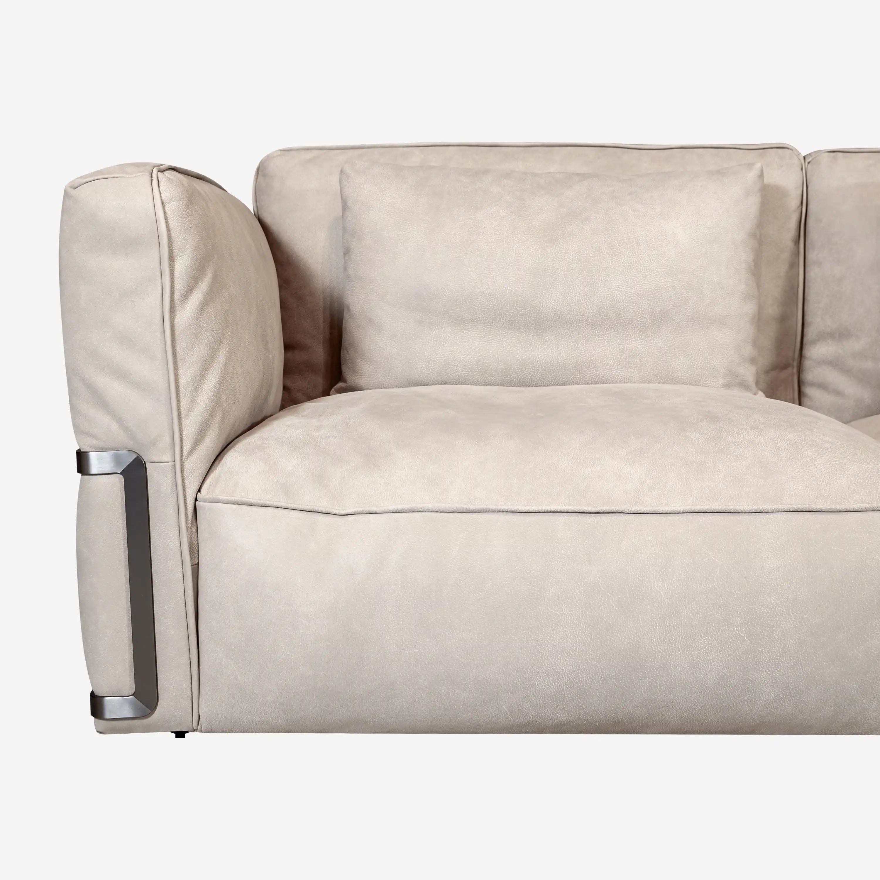 Julieta 3 Seater Leather Sofa